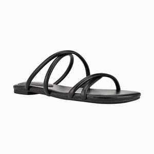 Nine West Beva Flat Slippers Zwart Nederland | FDP-905824